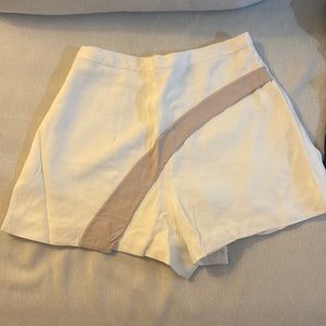Shop Alexis white shorts